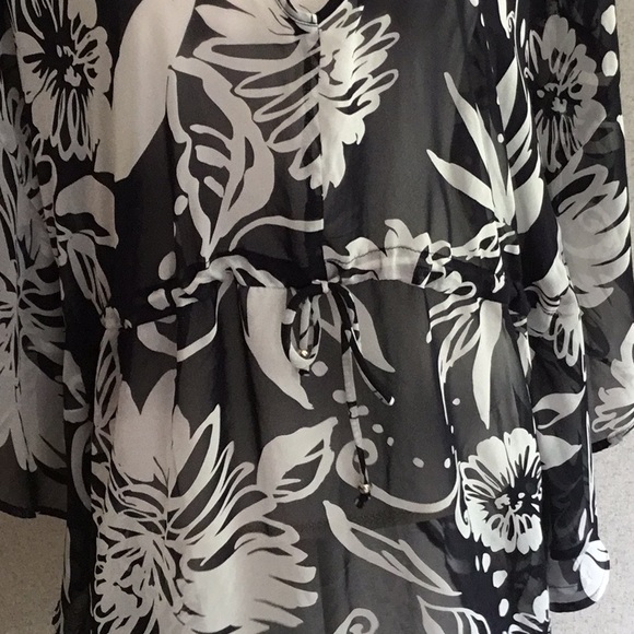 Portocruz blue and white swim cover-up - Picture 3 of 7